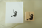 MA7stamp Rubber Stamp | Girl Swing