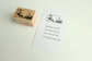 MA7stamp Rubber Stamp | The Sunset