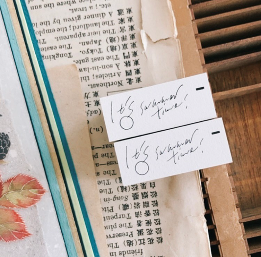 Somesortof.fern It's Summer Time Rubber Stamp