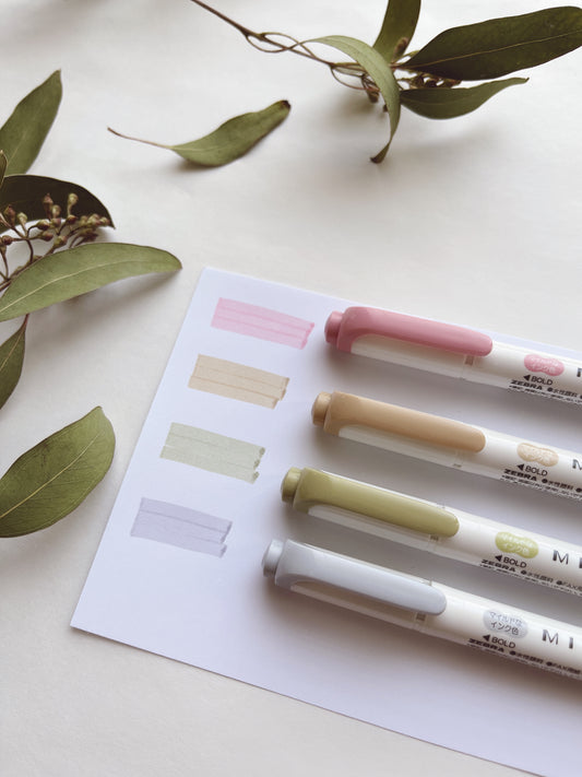 ZEBRA M I L D L I N E R | 4 New Patel Colors