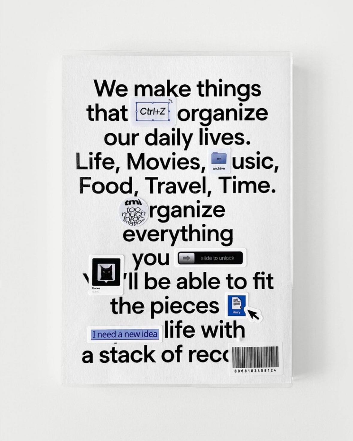 Organize a bit Ctrl Sticker Sheet