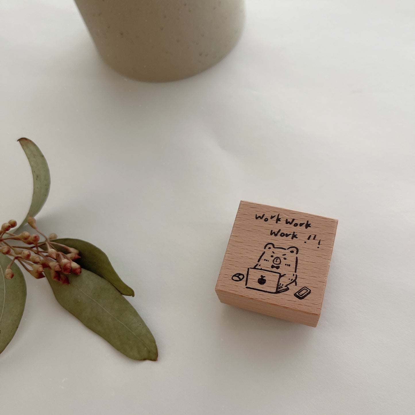 EileenTai.85 Beary Ordinary Days Rubber Stamps | Part A