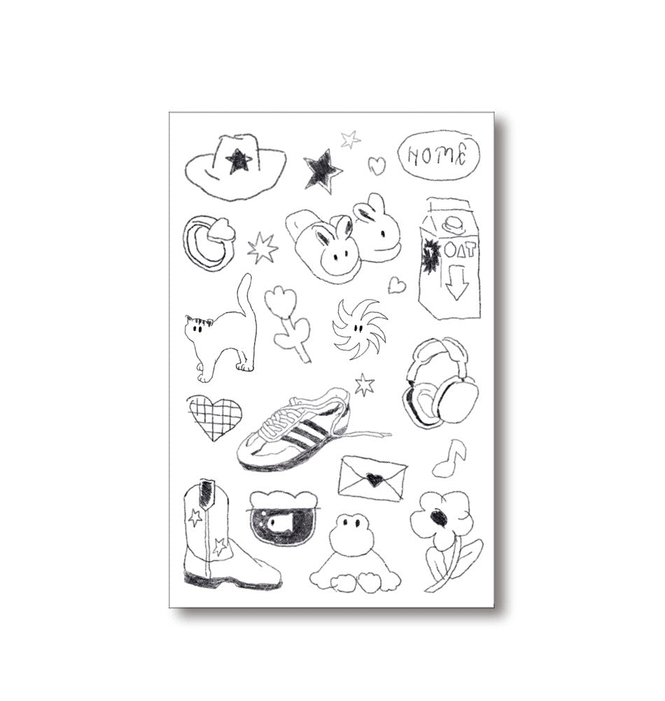 Jeongo Innerside Drawing Sticker | 14