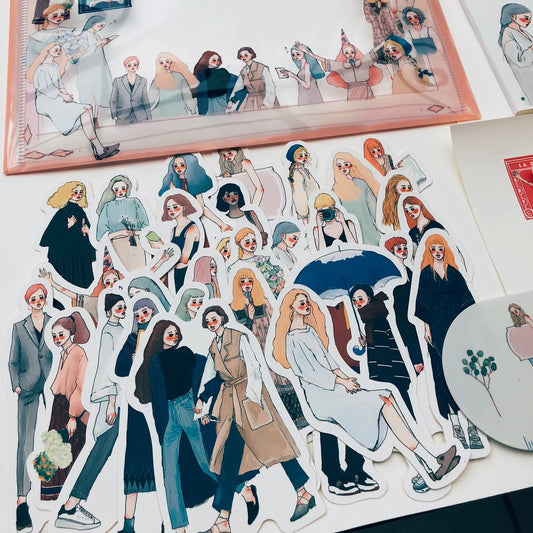 La Dolce Vita Washi Tape: Girls Portrait – Papergame
