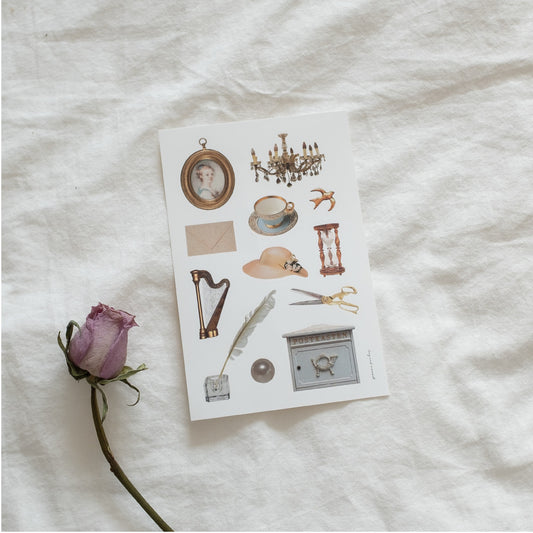 Day and Moment Object Sticker// 02