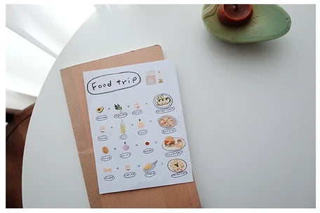 Suatelier Food Trip #1 Sticker // no. 1090