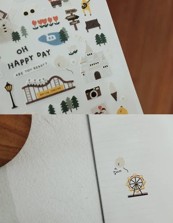 Suatelier Oh Happy Day Sticker // no. 1106