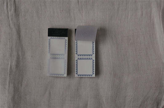 Classiky Letterpress Label Book | Dark Blue