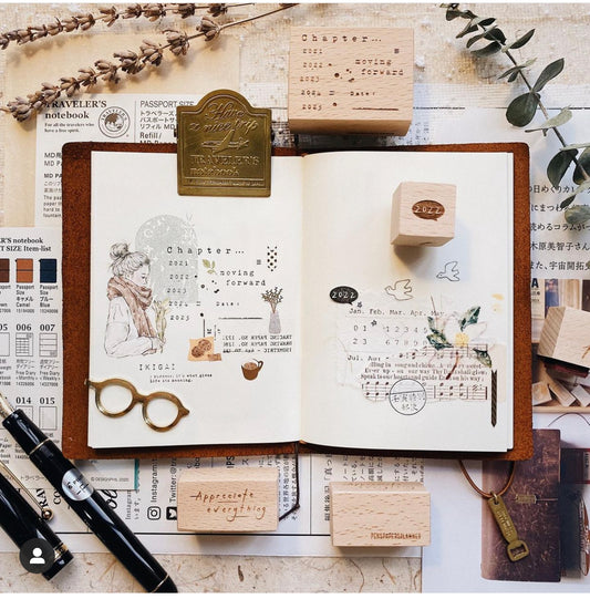 Penspapersplanner Speech Bubble 2022 Rubber Stamp