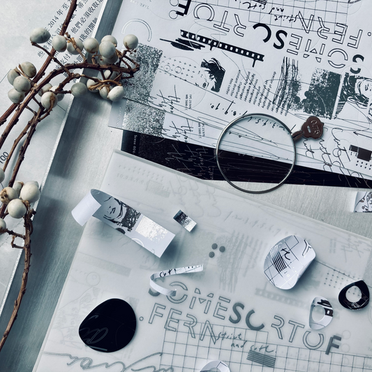 Somesortof.fern Check Design Sticker Pack