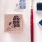 Msbulat Rubber Stamp [ Moon Through the Window ]