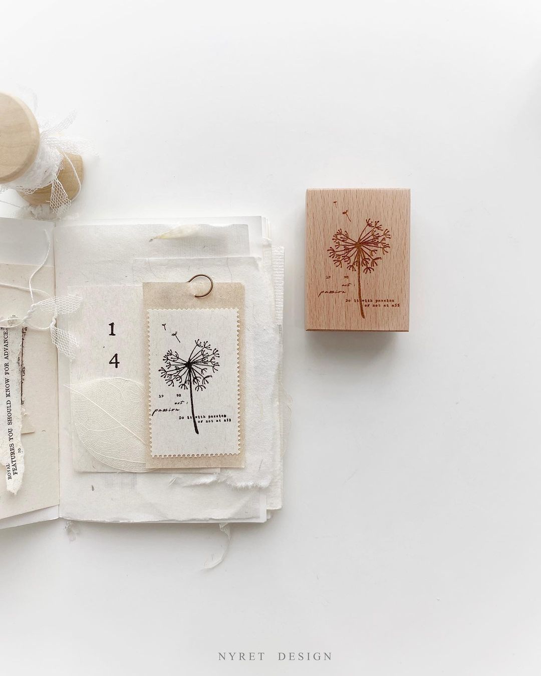 Nyret Vol. 4 The Dandelion Series Rubber Stamps