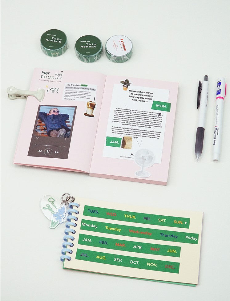 FSTUDIO Greeting Series Washi Tape | This Moment