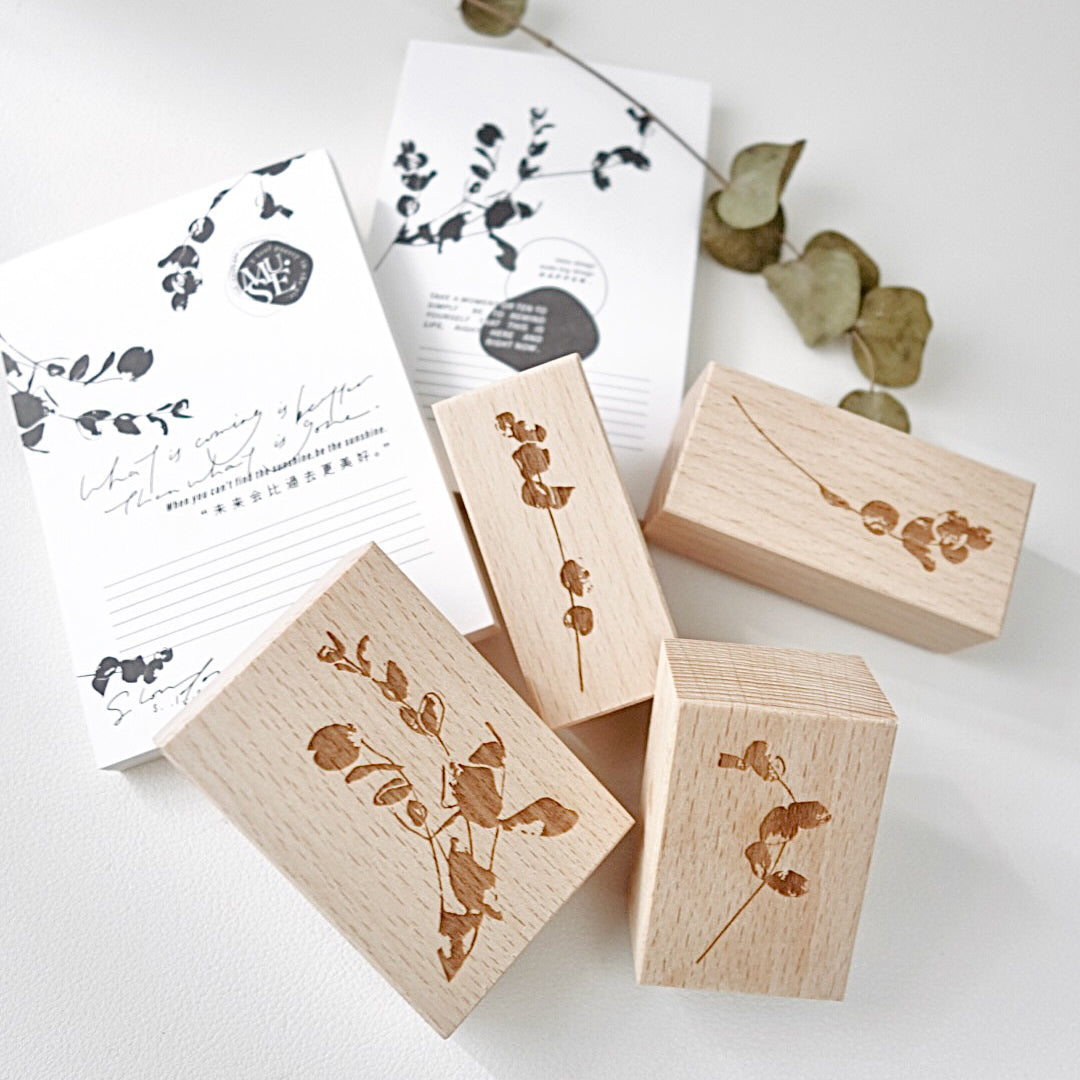 Two Racoons x Sissi Song of the Leaves Stamp Set