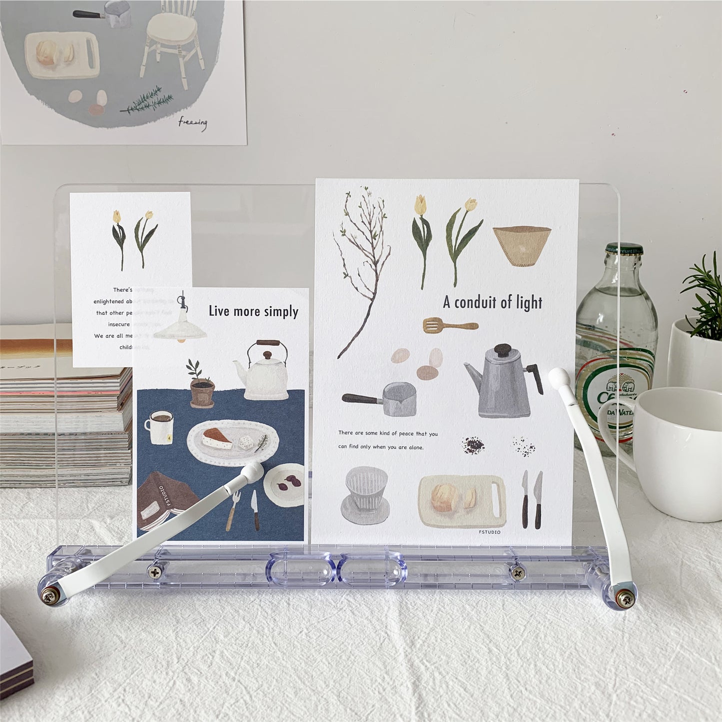 FSTUDIO Painting Set | The Peaceful White