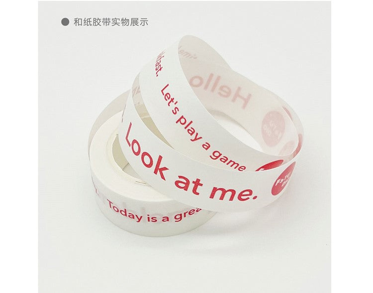 FSTUDIO Greeting Series Washi Tape | Good Luck!