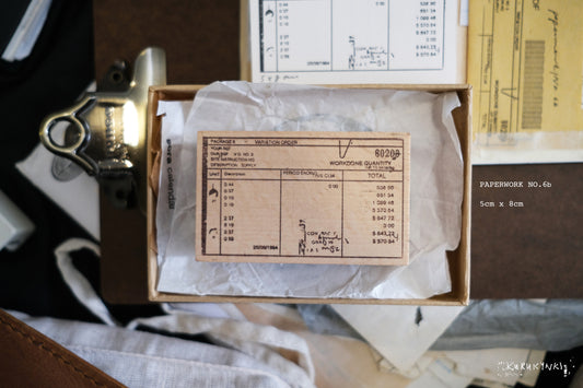 Kurukynki Paper Work Rubber Stamp | Form 6b