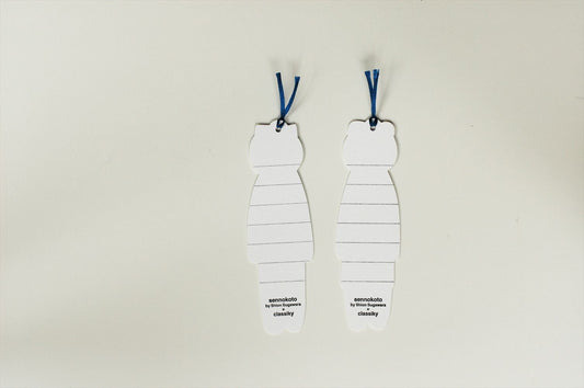 Classiky Sennokoto Bookmark Set | Swimsuit Bear & Cat