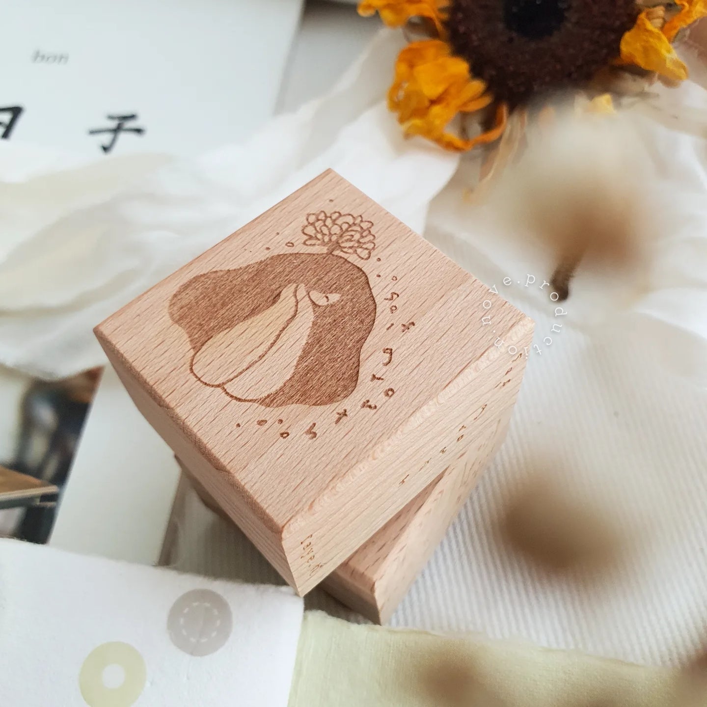 Nove {Faye} Collection Rubber Stamp // Self Growth