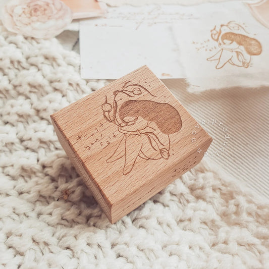 Nove {Faye} Collection Rubber Stamp // Trust Yourself