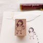 Msbulat Rubber Stamp [ Take time to find you ]
