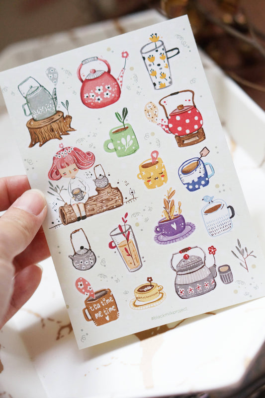 Black Milk Project Tea Time Sticker Sheet