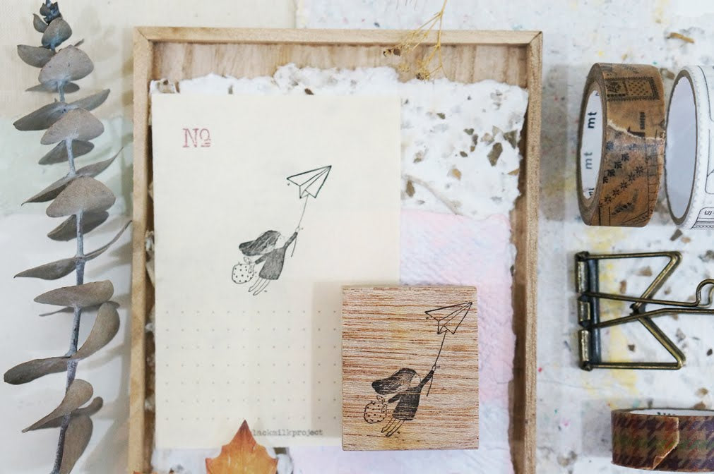 Black Milk Project "Flying" Series Rubber Stamp