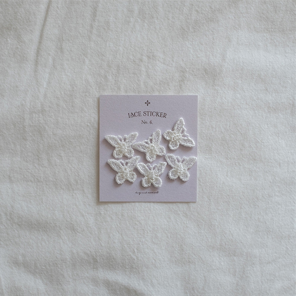 Day and Moment Lace Stickers