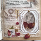 Journal Pages Vintage Frame Mini Letterpress Notepad