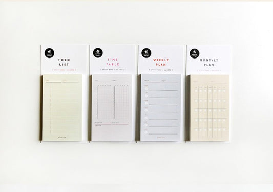 Suatelier Recording Sticky Memos | 4 options